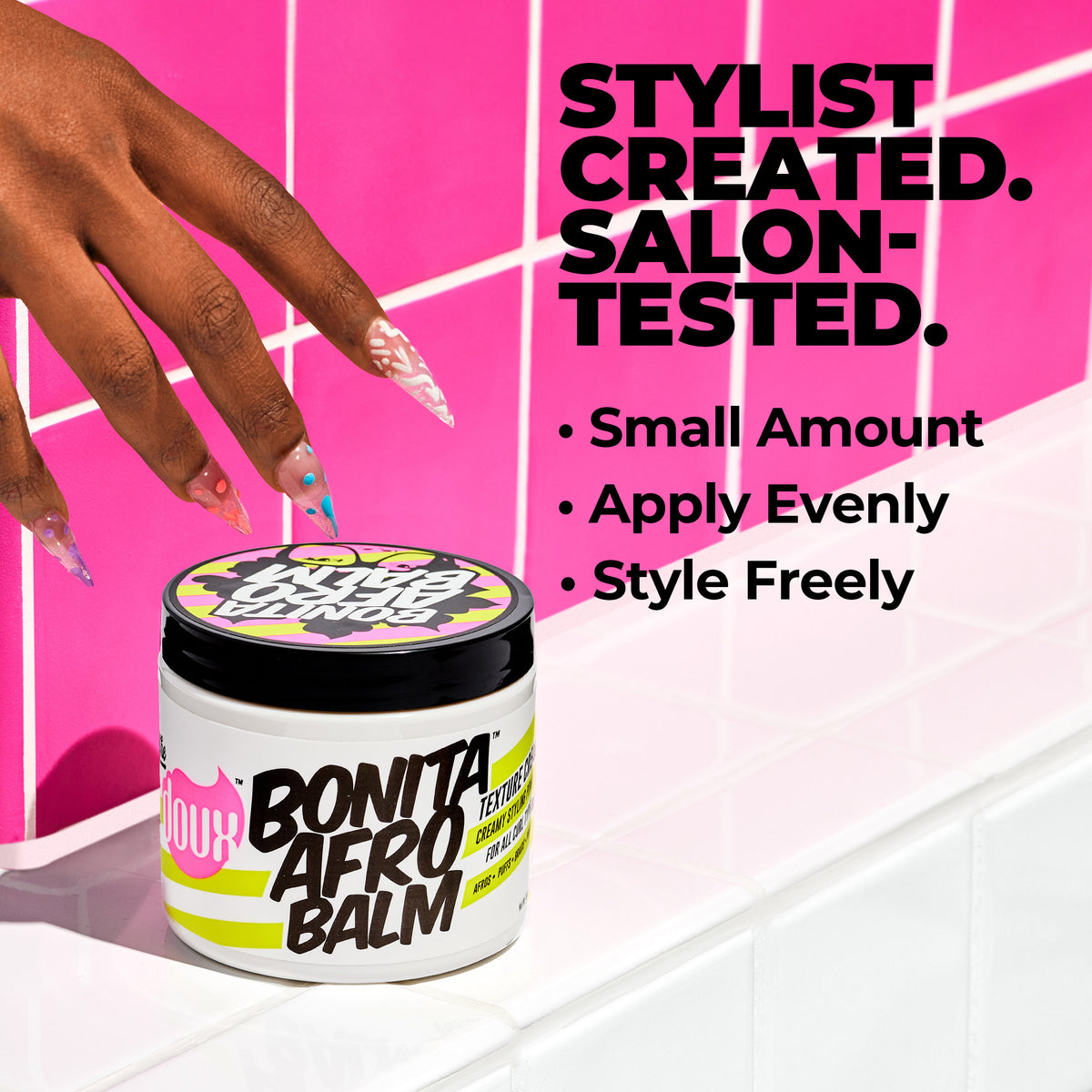 THE DOUX Bonita Afro Balm Texture Cream (16oz)