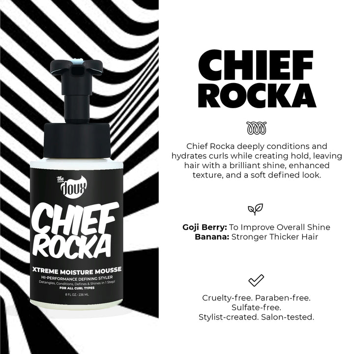 Chief Rocka Xtreme Moisture Mousse 8oz