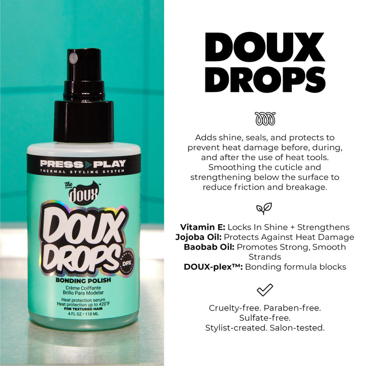 DOUX DROPS Bonding Polish Spray 4oz
