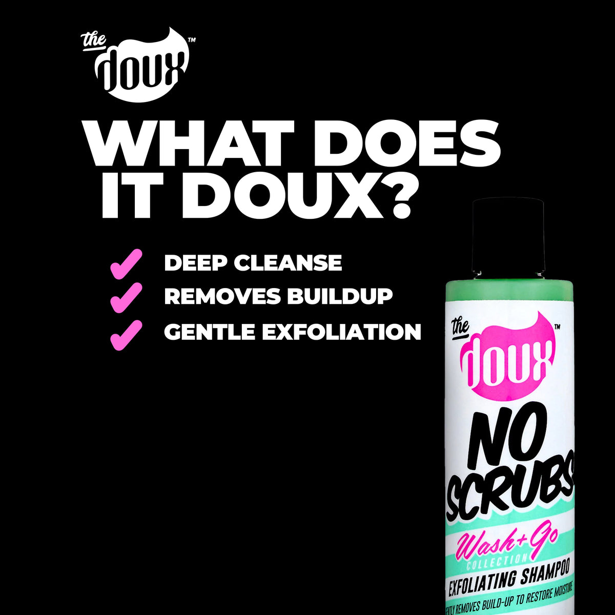 THE DOUX No Scrubs Exfoliating Shampoo (8oz) THE DOUX No Scrubs Exfoliating Shampoo (8oz)