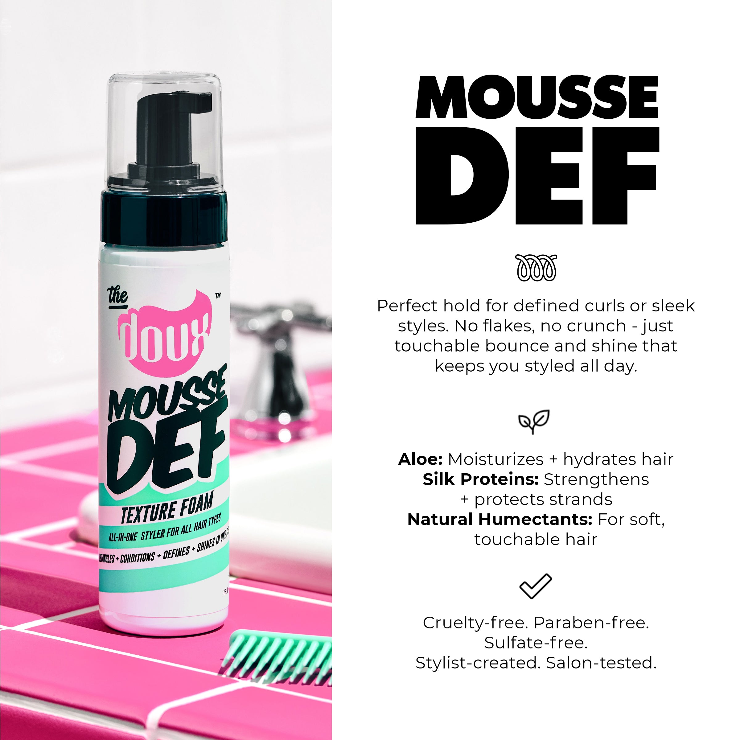 MOUSSE DEF Texture Foam® 7 oz