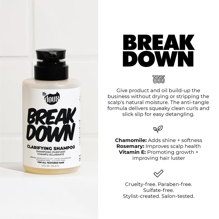 BREAKDOWN Clarifying Shampoo 12oz