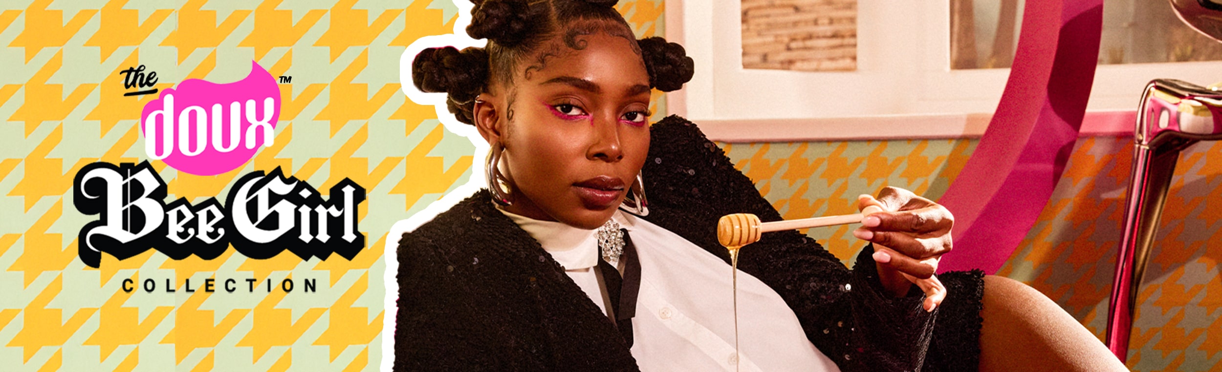 Bee girl collection banner min