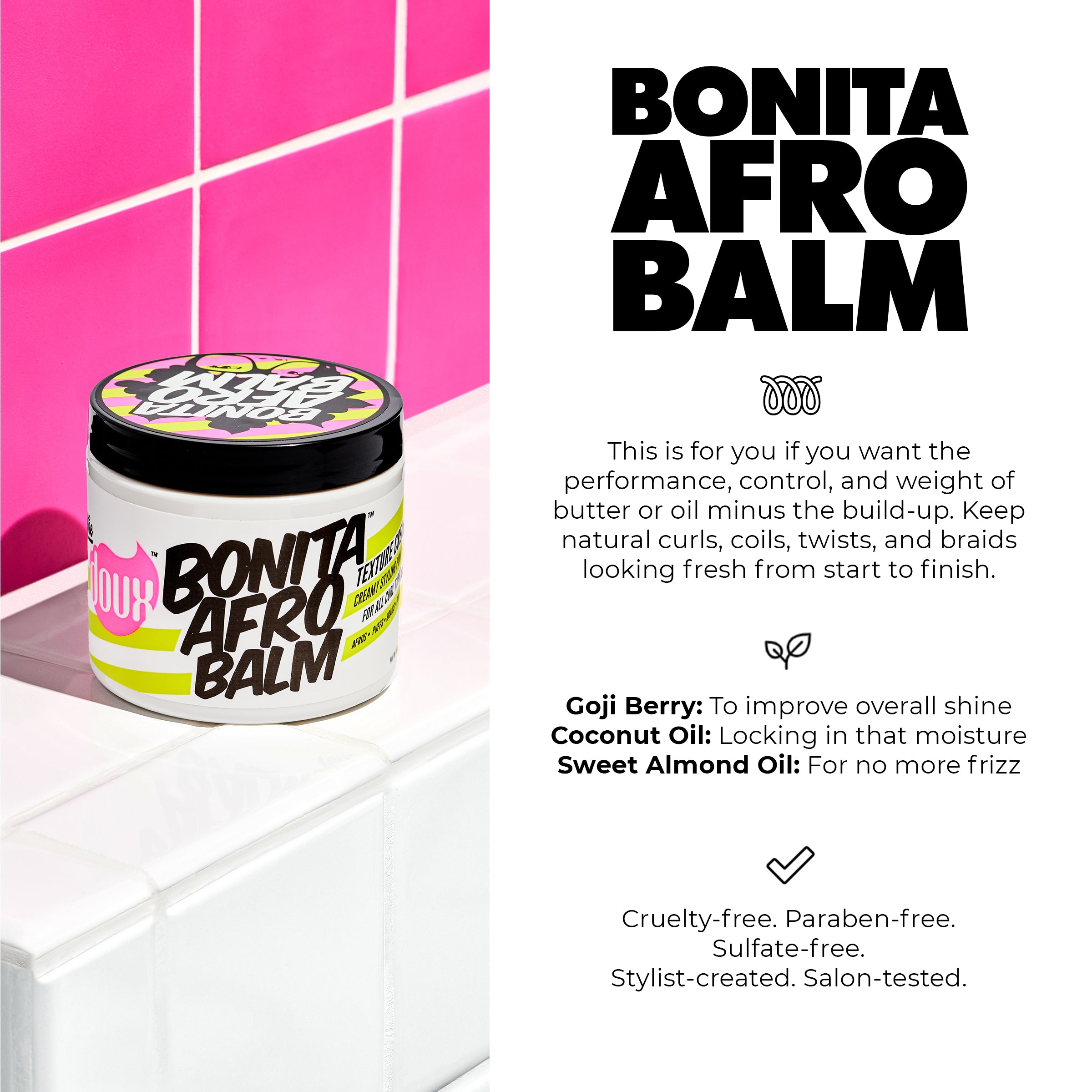 BONITA AFRO BALM™ TEXTURE CREAM 16oz