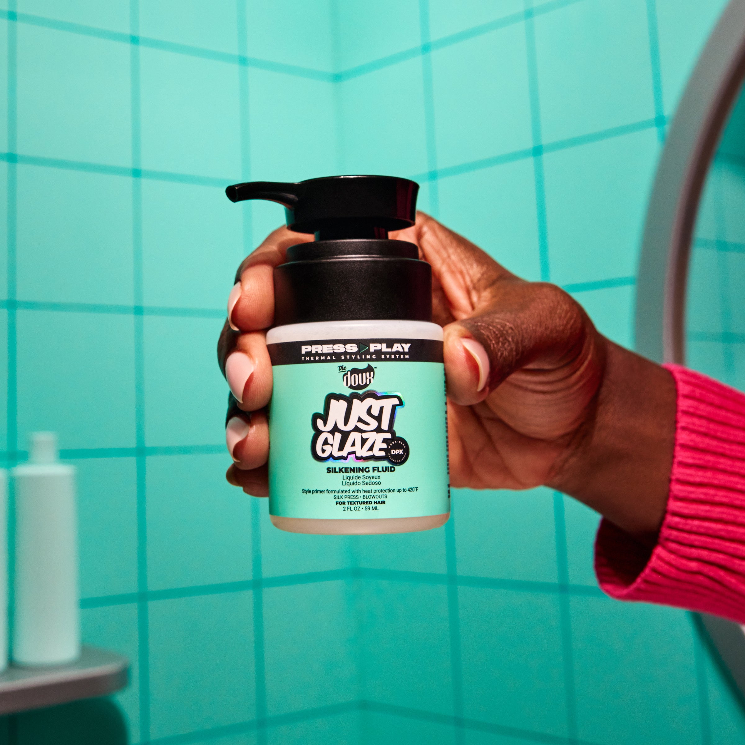 JUST GLAZE Silkening Fluid 2oz