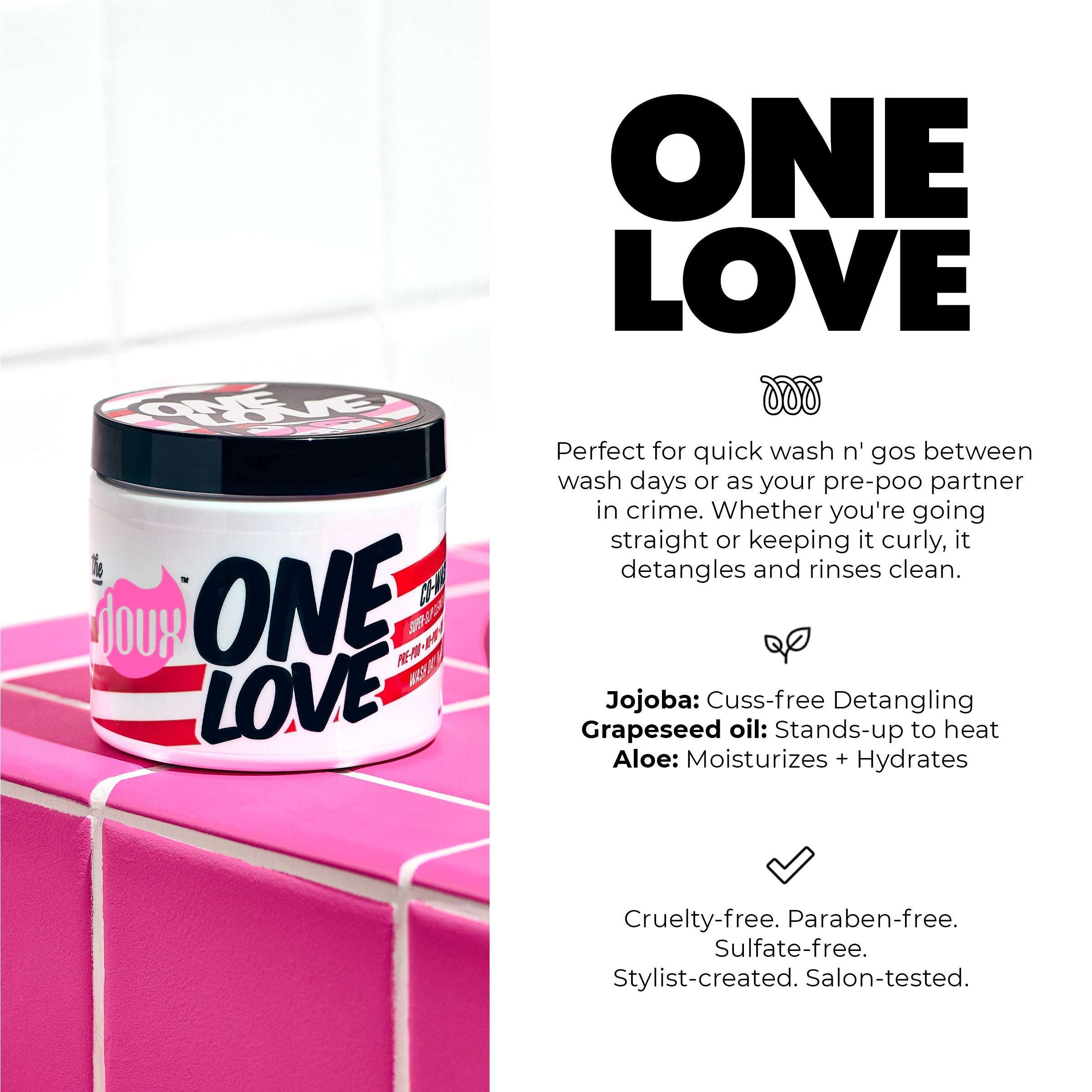 ONE LOVE Co-Wash™ 16oz