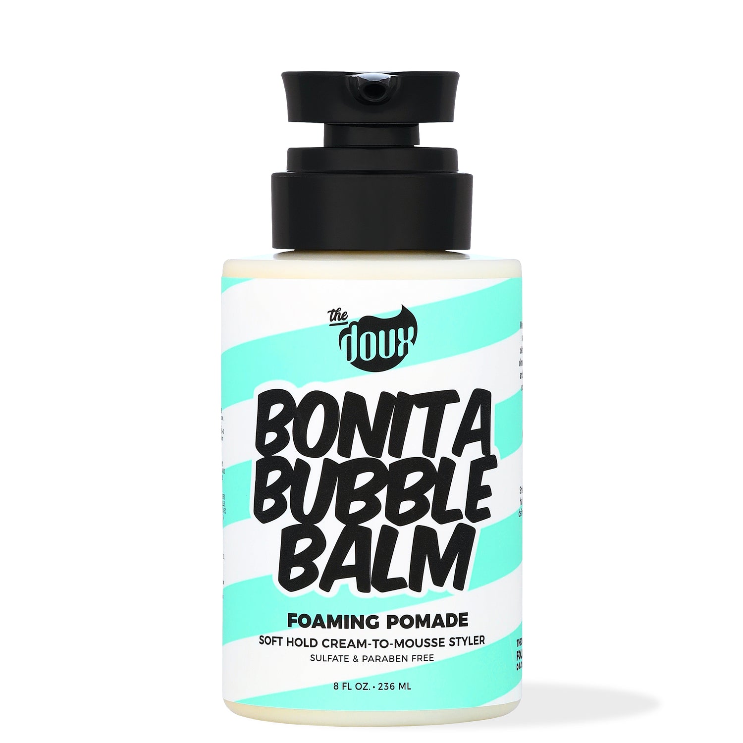 a bottle of foaming pomade