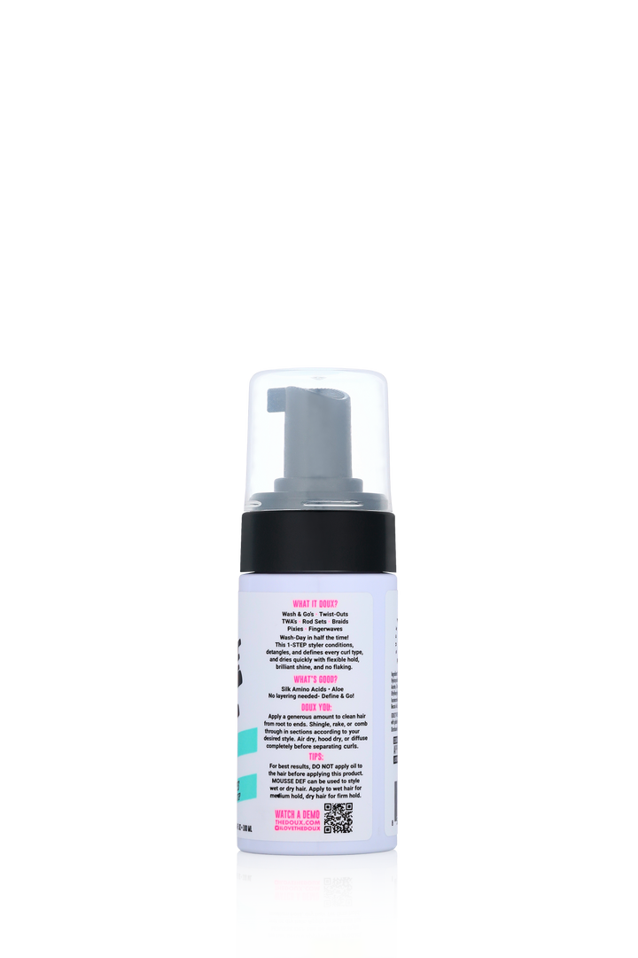 2 Pack Travel Bundle - MOUSSE DEF & CRAZYSEXYCURL™ Texture Foams 3.4 oz