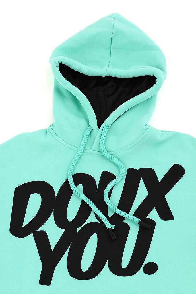 DOUX YOU Satin-Lined Hoodie