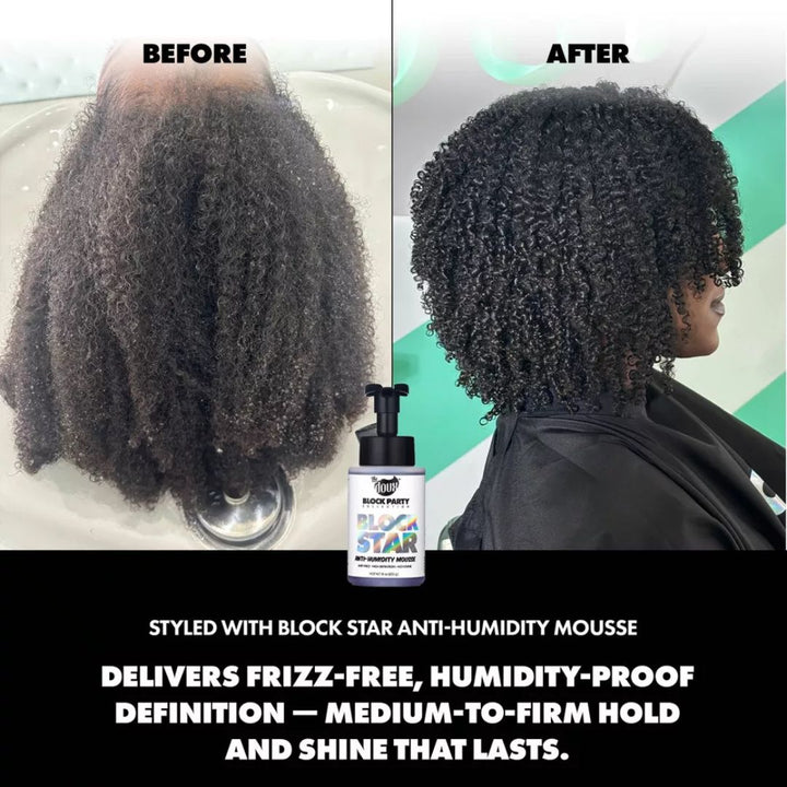 Block Star Anti-Humidity Mousse 8 oz