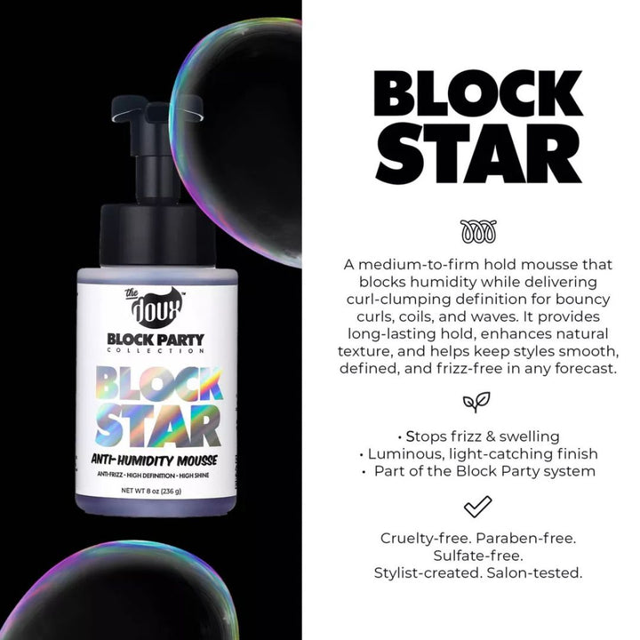 Block Star Anti-Humidity Mousse 8 oz