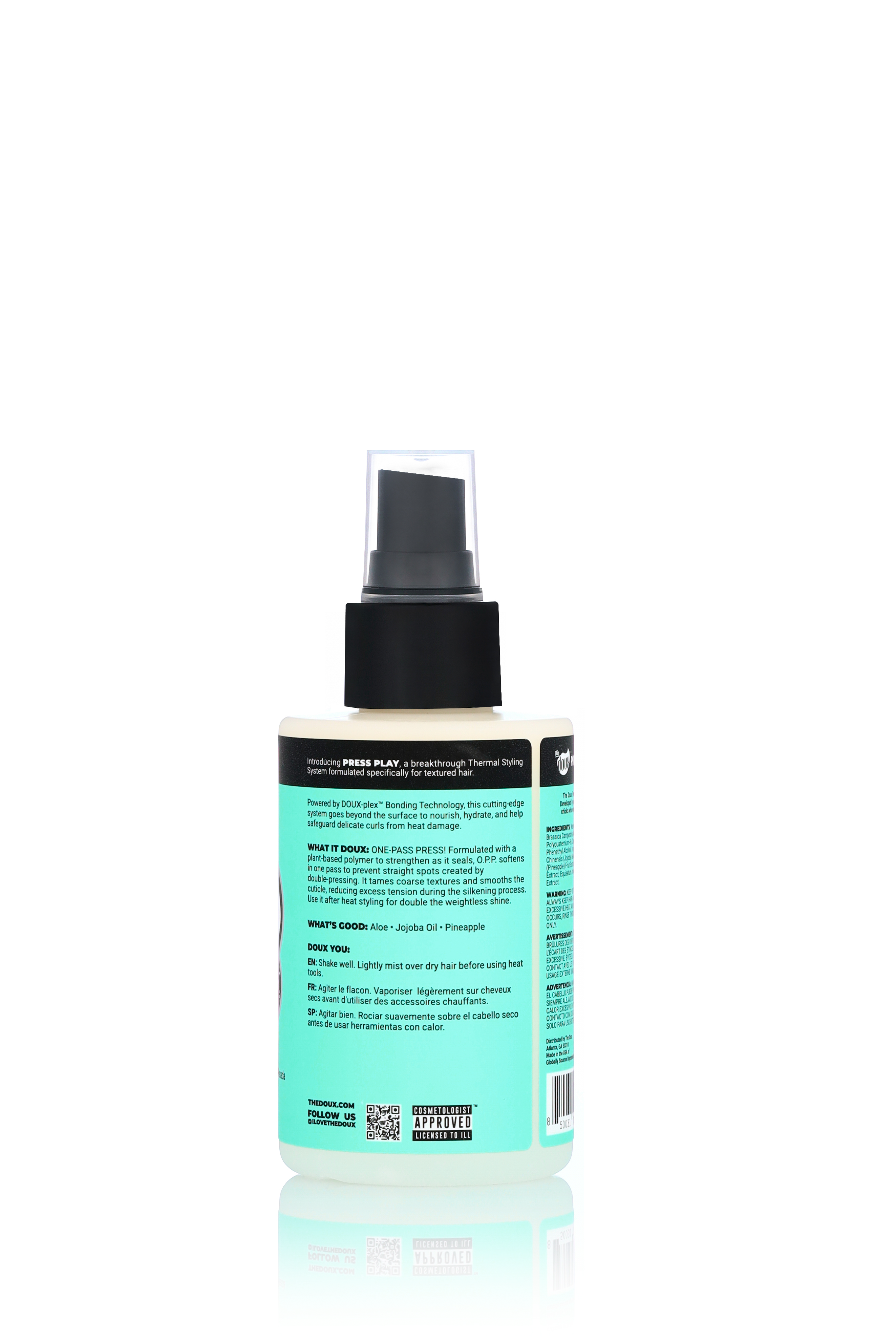 O.P.P. One-Pass Press Heat Protection Spray