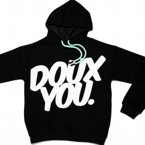 DOUX YOU Satin-Lined Hoodie | The Doux
