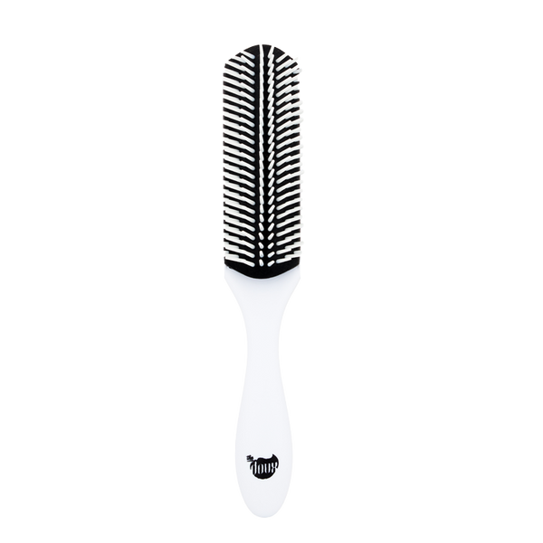 OLD SCHOOL Classic Styling Brush - WHITE | The Doux